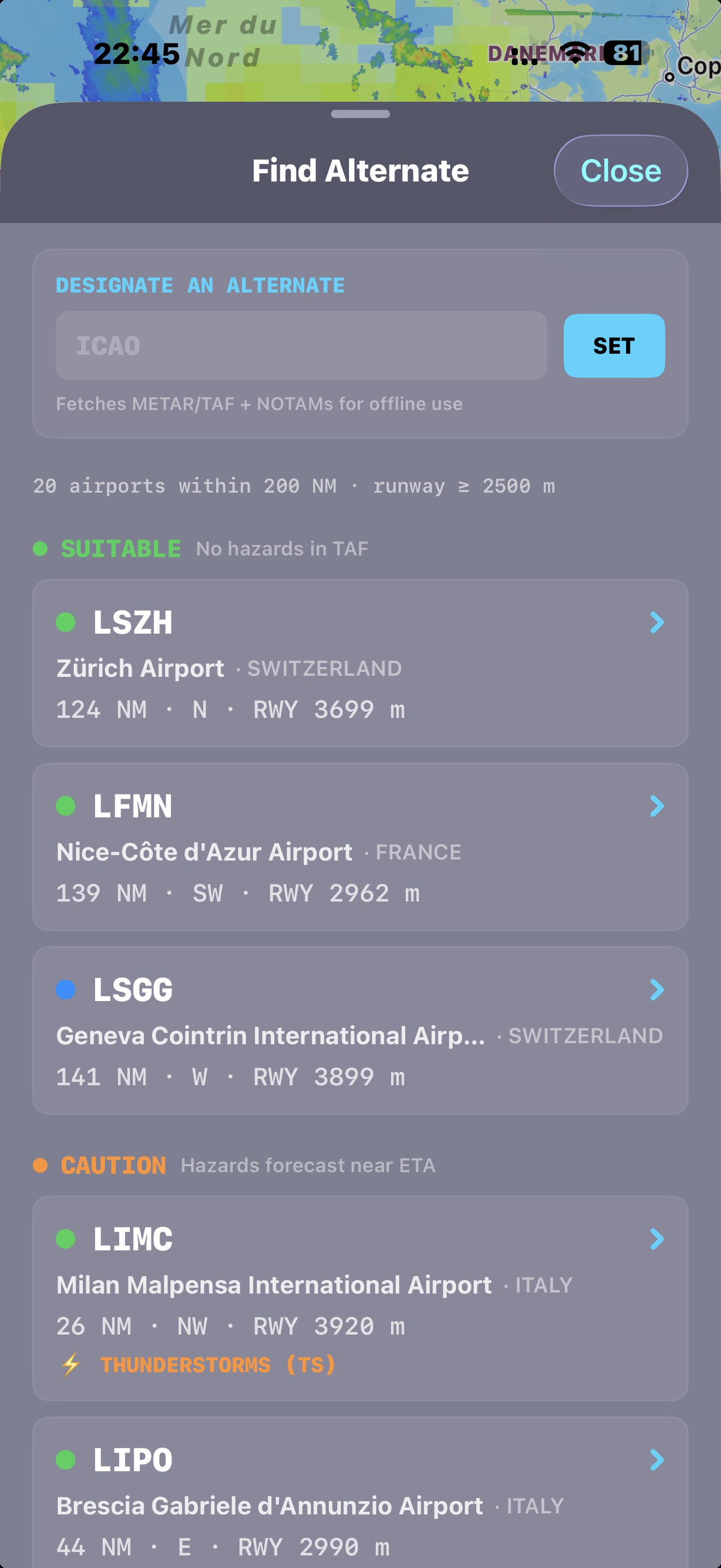 Smart Alternate Finder